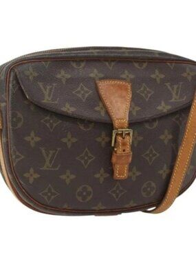 LOUIS VUITTON Monogram Jeune Fille MM Shoulder Bag M51226 LV Auth 164253A